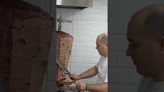 Turkish doner istanbul turkishfood streetfood recipesoftheworld [upl. by Aiouqes52]