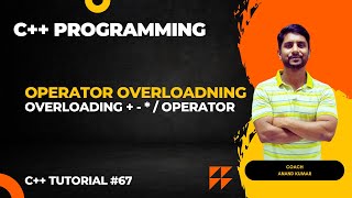 Overloading     Operator  C Programming In Hindi [upl. by Arbe350]