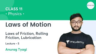 Class 11  Laws of MotionL5  Physics  Unacademy Class 11amp12  Anurag Tyagi [upl. by Accemahs321]