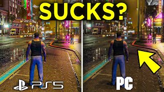 GTA 5 Next Gen Remastered PS5 vs PC 😵 4K Ultra HD  GTA 5 Graphics Comparison PS5 vs PC not Xbox [upl. by Notniv]