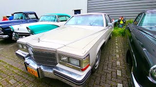 Cadillac Fleetwood 1984 Retro Cars And Also Vintage Oldtimer Day Culemborg Expensive Classic [upl. by Inaj975]