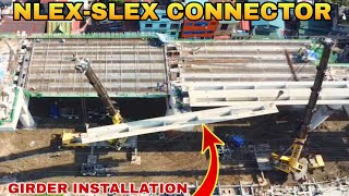 GIRDER INSTALLATION NGAYON LANGNLEXSLEX CONNECTOR SECTION 2 PACOSTA MESA RD UPDATE 11022024 [upl. by Luther]