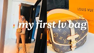 my first lv bag saumur bb louisvuitton saumur france chicago handbags [upl. by Chatav360]