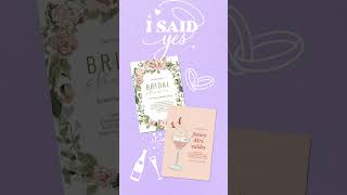 The Perfect DIY Bridal Shower Invitations from from Greetings Island [upl. by Ahsot]