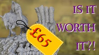 Is GW’s Lord of the Rings Ringwraith Diorama Worth It MESBG Review [upl. by Llamaj]