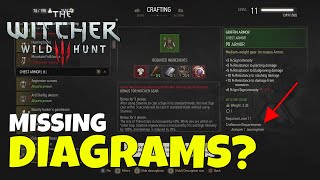 Witcher 3 Diagrams Not Showing Up Solution [upl. by Adnilemre]