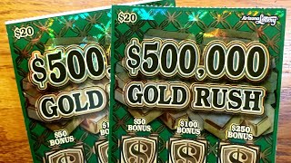 ARIZONA LOTTERY 500K GOLD RUSH [upl. by Suoinuj]