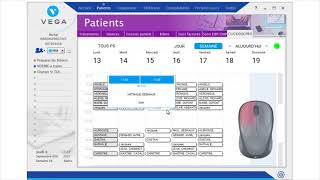 Passer un rendezvous pris dans CLICKDOCPRO en soin dans VEGA [upl. by Lladnarc271]