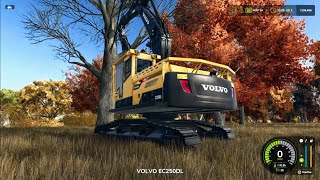 FS25 Volvo Excavator [upl. by Lodnar545]