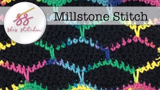 Millstone Crochet Tutorial Just Another Crochet Along [upl. by Niles]