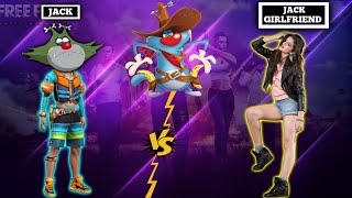 Oggy Punished Jack To Fight With Girlfriend 🥊  1 VS 1  Free Fire  Oggy Minecraft  Triple Slot [upl. by Thornburg924]