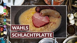 Wahls Schlachtplatte im bewährten Kochbeutel [upl. by Marlin]