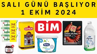 1 EKİM 2024 SALI KATALOĞU  BİM AKTÜEL İNDİRİMLERİ  BİM BU HAFTA KAHVALTILIK amp GIDA [upl. by Pack794]