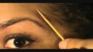 DIY How To Wax Your Own Eyebrows [upl. by Aicitan]