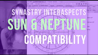 Synastry InterAspect Series SUN  NEPTUNE Compatibility [upl. by Lars]