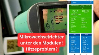 Mikrowechselrichter unter den Modulen Hitzeproblem [upl. by Elvis]