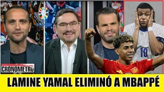 ESPAÑA remontó vs Francia tras PERDERLE EL RESPETO A MBAPPÉ Lamine Yamal el fenómeno  Cronómetro [upl. by Mercola]