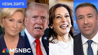 Countdown to the 2024 election Day 88  MSNBC Highlights [upl. by Couhp]