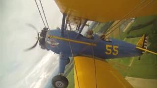 la ferte alais  cerny quot pt17 boeing stearman quot [upl. by Church802]