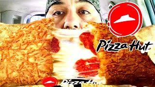 PIZZA HUT MUKBANG 먹방  EAT AND LAUGH WITH ME [upl. by Rizzo861]