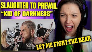 SLAUGHTER TO PREVAIL  KID OF DARKNESS  FIRST TIME REACTION  OFFICIAL MUSIC VIDEO [upl. by Ainar905]