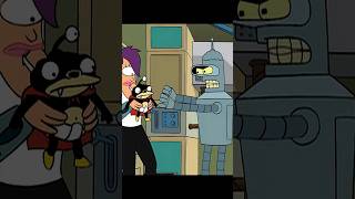 Bender didnt liked him futurama shorts [upl. by Mathre]