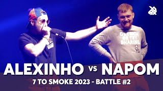 Alexinho 🇫🇷 vs NaPoM 🇺🇸  GRAND BEATBOX BATTLE 2023 7 TO SMOKE  Battle 2 [upl. by Ahtram]