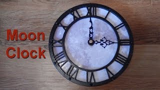 Scroll Saw  Making A Moon Clock [upl. by Annamaria]