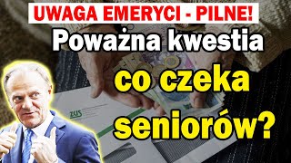 Katastrofa finansowa emerytów kiedy wreszcie emerytury będą wolne od podatku EMERYTURY 2024 [upl. by Ardle]