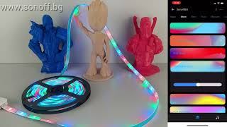 How to install SONOFF L3 Pro RGBIC Smart LED Strip Lights5M164Ft [upl. by Misti]