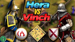 Tatars vs Burgundians  1v1 Arabia  vs Vinchester  AoE2 [upl. by Antonius]