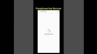 How To Recover Pi Network phasrase key  Pi network ka passphrase kesy recover kry Shorts [upl. by Ihtac324]