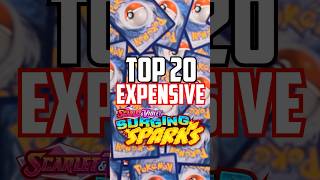 Most Expensive Surging Sparks Pokemon Cards after ONE WEEK [upl. by Acinimod]