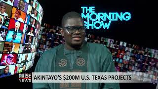 Gtext Holdings Akintayos 200m US Texas Projects [upl. by Yenar]