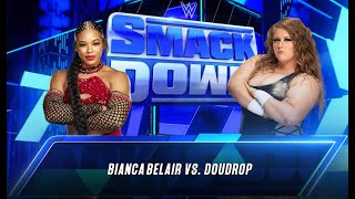 WWE 2K23 Bianca Belair vs Doudrop  DG Gaming [upl. by Anawit]