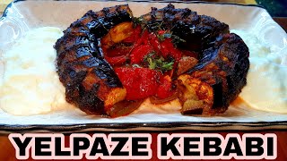 YELPAZE KEBABI PATLICANLI KEBAP NASIL YAPILIR iftar lezzetleri How to make a fan kebab [upl. by Nicholle778]