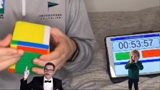 Rubiks cube 13x13 record solve [upl. by Eelarbed844]