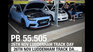 Luddenham Raceway  i30N PB for the Day  26th November 2022 [upl. by Dusen]