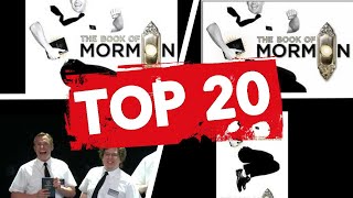 Every Song In The Book Of Mormon Ranked By Singability ✌ [upl. by Peterus733]