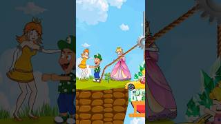 Peach Chooses Her Husband Will It Be Luigi Waluigi or Daisy  Funny Story [upl. by Mojgan]