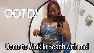 AM I MOVING TO HAWAII  COME TO WAIKIKI BEACH WITH ME VLOG [upl. by Toblat]