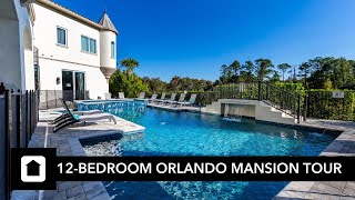 Take a tour of this stunning 12bedroom Orlando mansion near Disney World [upl. by Dragone321]