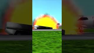 Crashing E42 into Fuel Truck  turbopropflightsimulator flightsimulator shorts [upl. by Irme]