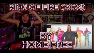 I DIDNT EXPECT THAT Blind reaction to Home Free  Ring Of Fire 2024 Version [upl. by Godliman]