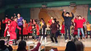 Chinese New Year Dance in Feb 2019 [upl. by Spenser]