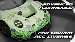 ACC  Creating liveries with Blender  Advanced Techniques [upl. by Leund819]