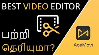 Best Video Editor for Beginners TunesKit AceMovi Tutorial in Tamil [upl. by Bower]