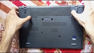 How to Remove Lenovo Thinkpad T450 Battery Remove Thinkpad Battery [upl. by Sneve]