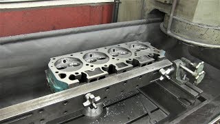 Mopar 440 Engine Build Part 10  Resurfacing Cylinder Heads [upl. by Ericksen]