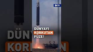 Kuzey Kore Dünyayı Korkutan Füzeyi Fırlattı shorts youtuneshorts ntv [upl. by Cira]